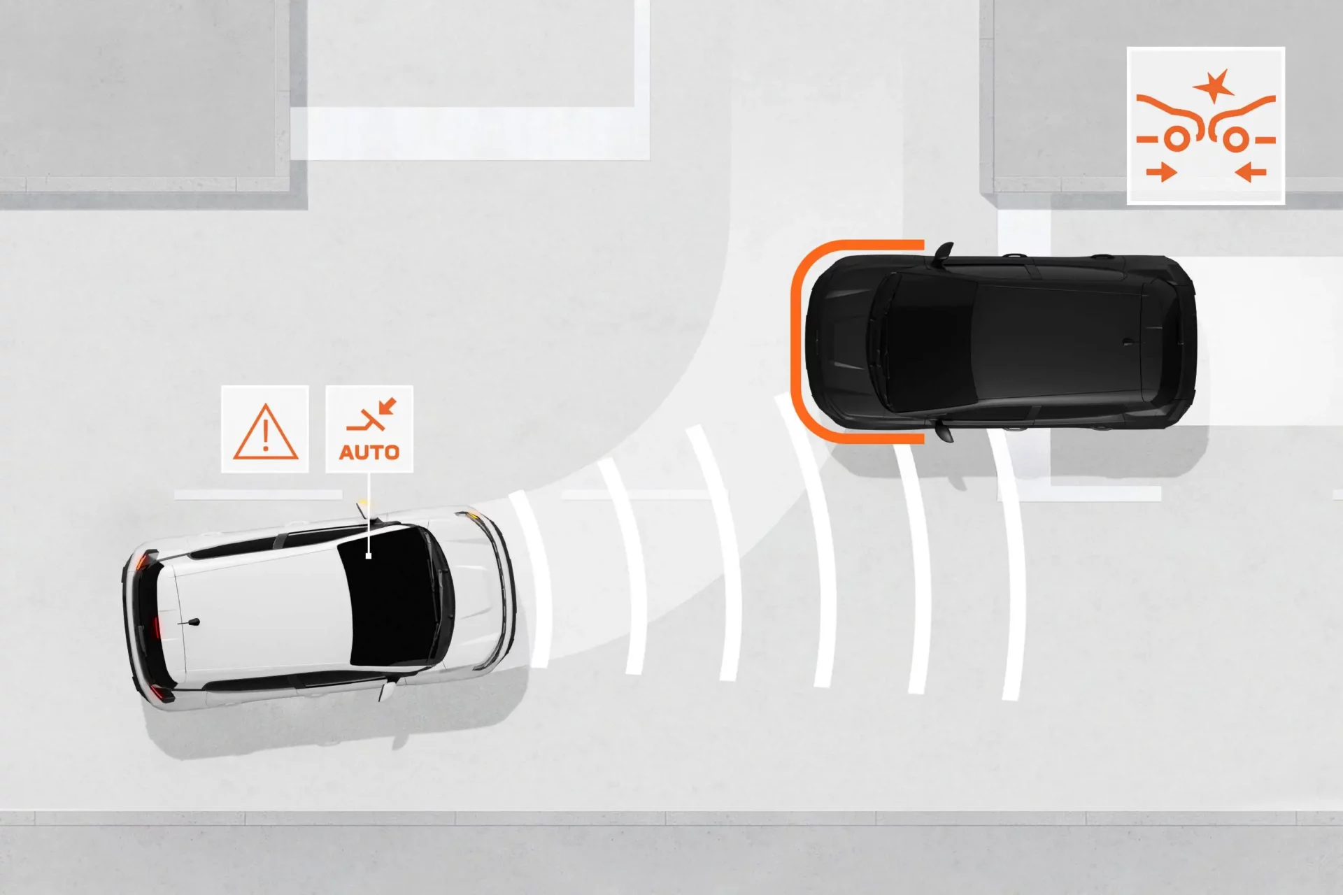 freinage automatique d’urgence (AEBS) avec détection des piétons et cyclistes